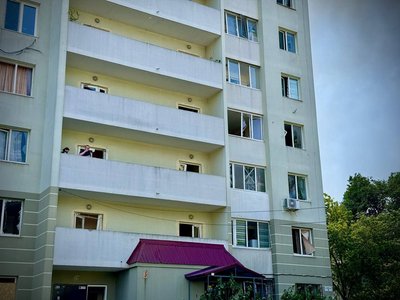 Ракетний удар по Одесі: у двох будинках пошкоджено 70 квартир