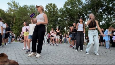 Фінал літнього танцювального змагання серед молоді провели у селищі на Рівненщині Фінал літнього танцювального змагання серед молоді провели у селищі на Рівненщині