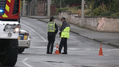 поліцейські, місце атаки 13 вересня поліцейські, місце атаки 13 вересня