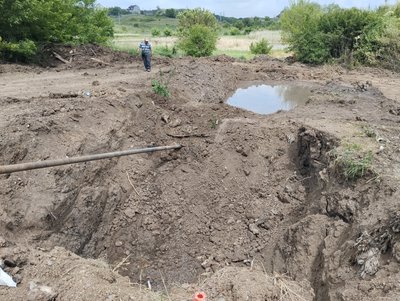 Ремонт аварійного колектора у Полтаві Ремонт аварійного колектора у Полтаві