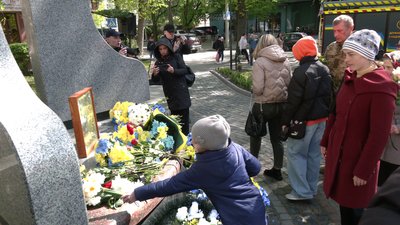39-ті роковини аварії на ЧАЕС. Пам'ять жертвам Чорнобильської катастрофи вшанували у Рівному 26 квітня