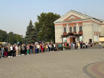 Хвилина мовчання у Золотоноші Хвилина мовчання у Золотоноші