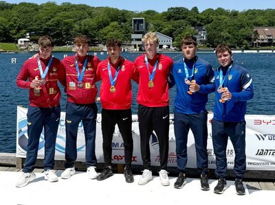 Юніори-веслувальники з Волині на чемпіонаті світу завоювали ще одну бронзу Юніори-веслувальники з Волині на чемпіонаті світу завоювали ще одну бронзу
