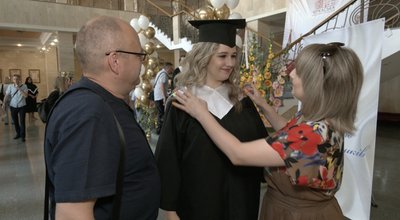 На першому випуску лікарів На першому випуску лікарів