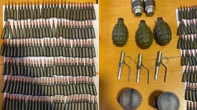 Вилучили 11 бойових гранат та понад 300 набоїв до автомата: двох закарпатців підозрюють у торгівлі боєприпасами