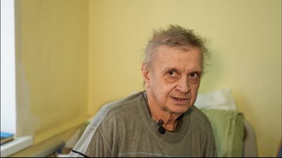 переселенці з Донеччини шелтер переселенець з Сухого Яру Олександр Дніпро 28 листопада 2024 рік переселенці з Донеччини шелтер переселенець з Сухого Яру Олександр Дніпро 28 листопада 2024 рік