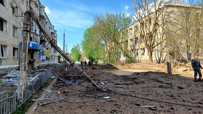 Армія РФ вранці 15 квітня завдала ракетного удару по Слов'янську Армія РФ вранці 15 квітня завдала ракетного удару по Слов'янську