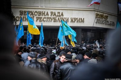 26 лютого — День спротиву Криму: як руйнувався міф про "проросійську більшість" 26 лютого — День спротиву Криму: як руйнувався міф про "проросійську більшість"