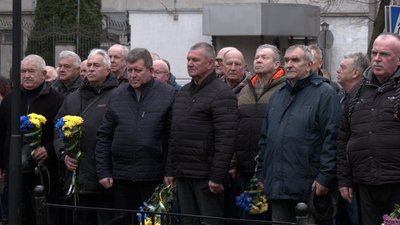 Учасників ліквідації наслідків аварії на Чорнобильській АЕС вшанували у Рівному Учасників ліквідації наслідків аварії на Чорнобильській АЕС вшанували у Рівному