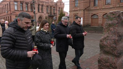 У Кропивницькому вшанували пам’ять жертв Голокосту У Кропивницькому вшанували пам’ять жертв Голокосту