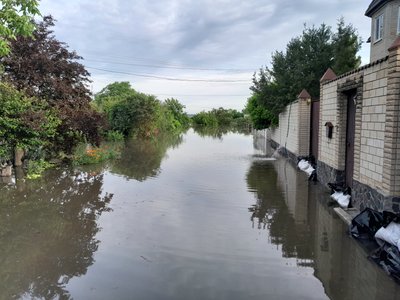Підрив Каховської ГЕС: рівень води на Херсонщині продовжує підвищуватись Підрив Каховської ГЕС: рівень води на Херсонщині продовжує підвищуватись