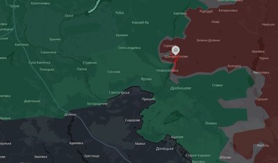 Село Шандриголове Донецької області на мапі аналітичного проєкту DeepState 6 серпня 2026 року Село Шандриголове Донецької області на мапі аналітичного проєкту DeepState 6 серпня 2026 року