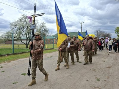 На Черкащині попрощалися із захисником
