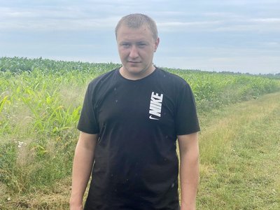 Брат померлого хлопчика Петро Брат померлого хлопчика Петро
