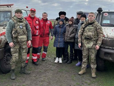 Евакуація з села Смородьківки на Куп'янщині Евакуація з села Смородьківки на Куп'янщині