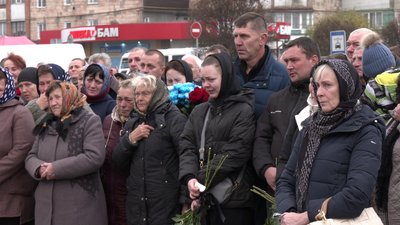З 20-річним добровольцем з Ірландії Олександром Рижуком попрощались на Рівненщині