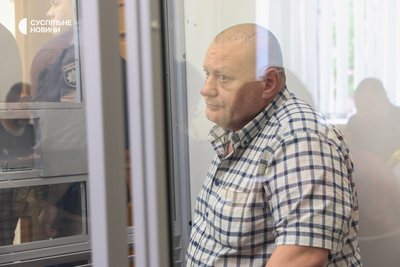 Водій заступника міністра внутрішніх справ Василя Тетері Володимир Воробей у Печерському суді Києва, 21 травня 2026 року