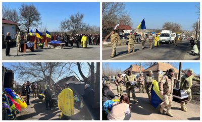 На Кіровоградщині попрощалися з військовими, які загинули обороняючи Україну На Кіровоградщині попрощалися з військовими, які загинули обороняючи Україну