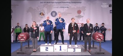 Вінничанин Віталій Коломієць став чемпіоном світу з пауерліфтингу Вінничанин Віталій Коломієць став чемпіоном світу з пауерліфтингу