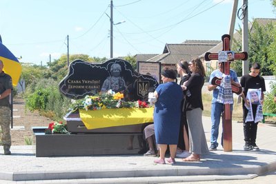 На Одещині попрощались з загиблим у Запорізькій області військовим На Одещині попрощались з загиблим у Запорізькій області військовим