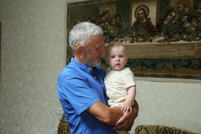Іван Голубка, Василь Голубка, внук, дідусь, дитина, малюк Іван Голубка, Василь Голубка, внук, дідусь, дитина, малюк