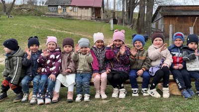 Діти, які виховуються в дитсадку села Самакова Конятинської громади Діти, які виховуються в дитсадку села Самакова Конятинської громади