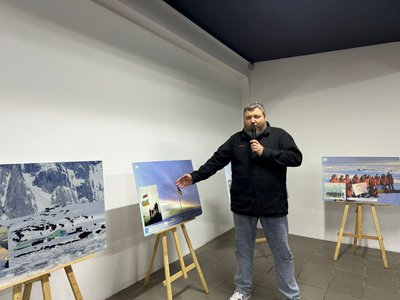 Євген Дикий, Антарктика