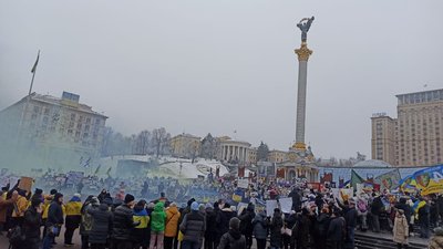 Обміняти "всіх на всіх". У Києві відбулася акція протесту рідних полонених військових