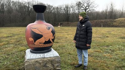 Збільшені копії артефактів: у Більську на Полтавщині розбудовують музей під відкритим небом Збільшені копії артефактів: у Більську на Полтавщині розбудовують музей під відкритим небом