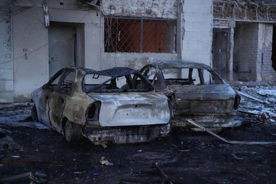 салтівка, салтівський район, познанська, 12 червня 2025 року, авто згоріли