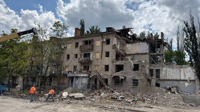 Наслідки обстрілу Краматорськ Донецька область 25 червня 2025 рік Наслідки обстрілу Краматорськ Донецька область 25 червня 2025 рік