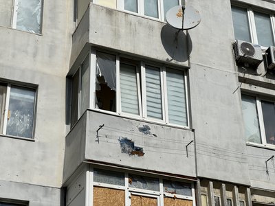 Херсон, обстріли, вересень 2024, балкон Херсон, обстріли, вересень 2024, балкон