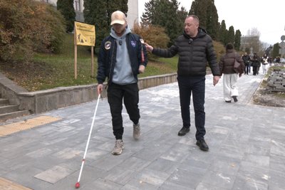Андрій Соловко, Ігор Гірчак, доступність, безбар’єрний маршрут Андрій Соловко, Ігор Гірчак, доступність, безбар’єрний маршрут