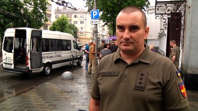 Побратим загиблого Віталій Маковський Побратим загиблого Віталій Маковський