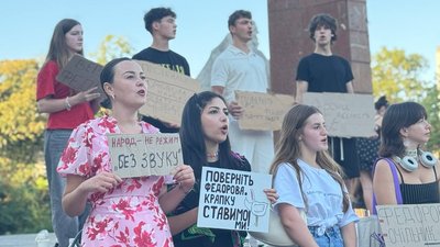 Мітинг, акція, поновлення на посаді, міністр оборони, Федоров, Франківськ Мітинг, акція, поновлення на посаді, міністр оборони, Федоров, Франківськ