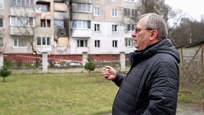 Роман Цап, ветеран, будинок на 15 квітня Роман Цап, ветеран, будинок на 15 квітня