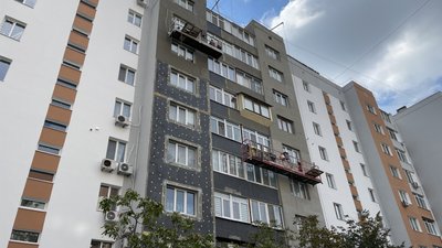 Багатоквартирний будинок на вулиця Лазурна, 50а. Миколаїв, 16 жовтня 2024 року Багатоквартирний будинок на вулиця Лазурна, 50а. Миколаїв, 16 жовтня 2024 року