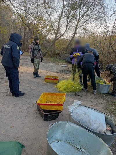 У регіональному парку на Полтавщині браконьєри наловили риби на близько 400 тисяч гривень У регіональному парку на Полтавщині браконьєри наловили риби на близько 400 тисяч гривень