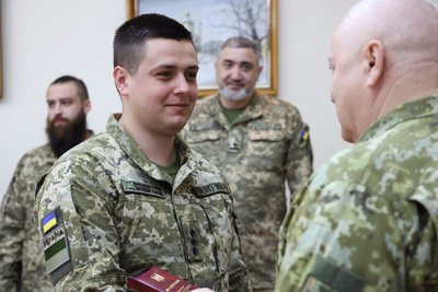 Двоє прикордонників з Волині отримали державні нагороди Двоє прикордонників з Волині отримали державні нагороди