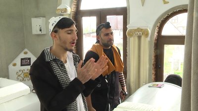 хасиди під час молитви хасиди під час молитви