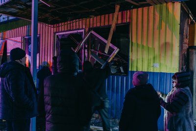 Наслідки обстрілу Словʼянська на Донеччині 24 лютого 2025 року Наслідки обстрілу Словʼянська на Донеччині 24 лютого 2025 року