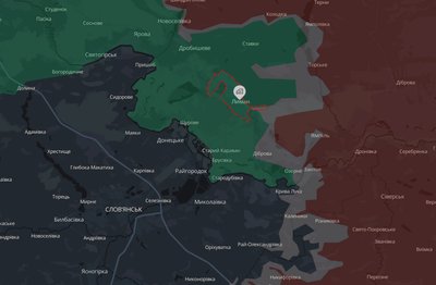 Місто Лиман Донецької області на мапі аналітичного проєкту DeepState 21 травня 2026 року Місто Лиман Донецької області на мапі аналітичного проєкту DeepState 21 травня 2026 року