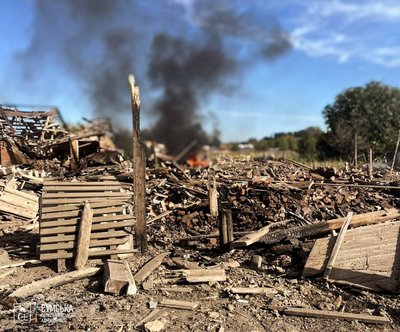 Військові РФ вдарили по Великій Чернеччині Військові РФ вдарили по Великій Чернеччині