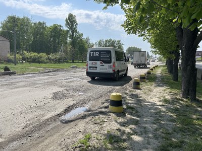 У Щербанях на Полтавщині місцеві скаржаться на розбиту дорогу У Щербанях на Полтавщині місцеві скаржаться на розбиту дорогу