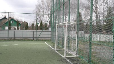 Спортивний майданчик у селі Чудей Спортивний майданчик у селі Чудей