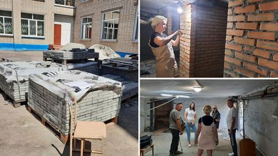 Ремонт укриття у кропивницькій гімназії контролюють батьки учнів. Чи встигнуть закінчити його до 1 вересня Ремонт укриття у кропивницькій гімназії контролюють батьки учнів. Чи встигнуть закінчити його до 1 вересня