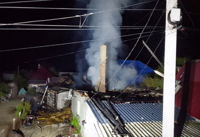 Під час пожежі на Закарпатті травмувався 33-річний чоловік Під час пожежі на Закарпатті травмувався 33-річний чоловік