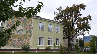 Городенківський ліцей імені Антона Крушельницького, школа, мурал Городенківський ліцей імені Антона Крушельницького, школа, мурал