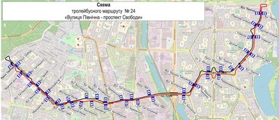 Із 7 жовтня відновлять роботу двох тролейбусних маршрутів за постійними схемами руху Із 7 жовтня відновлять роботу двох тролейбусних маршрутів за постійними схемами руху