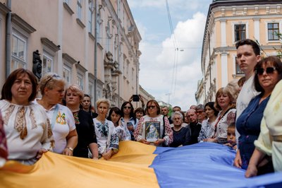 Прощання із Іриною Цибух у Львові, 3 червня 2024 Прощання із Іриною Цибух у Львові, 3 червня 2024